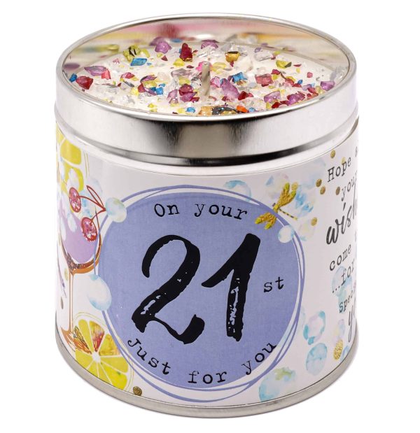 Age 21st Birthday Candle by Best Kept Secrets