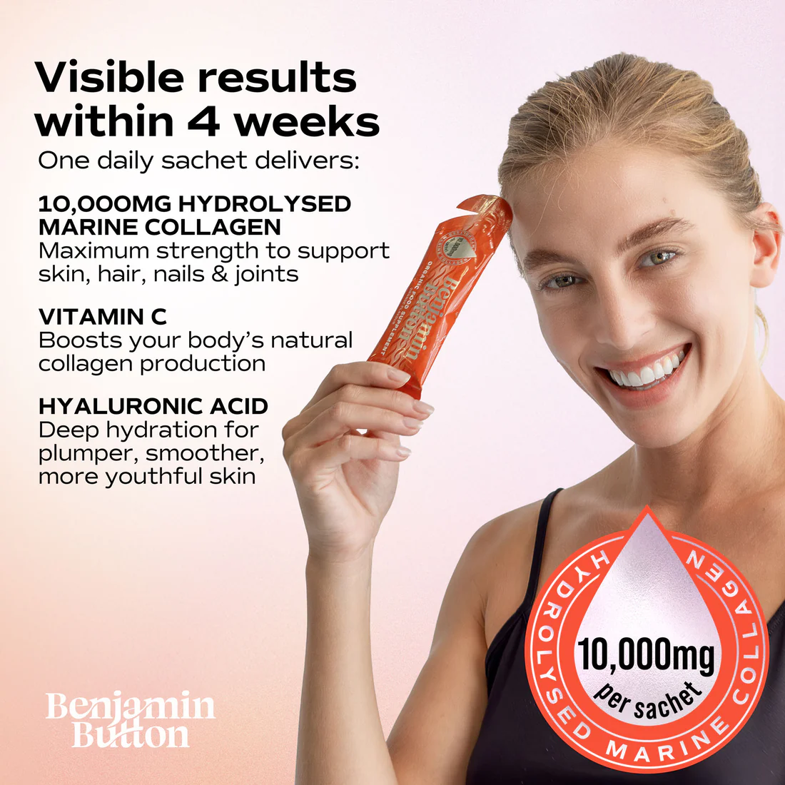 Benjamin Button Marine Collagen Orange