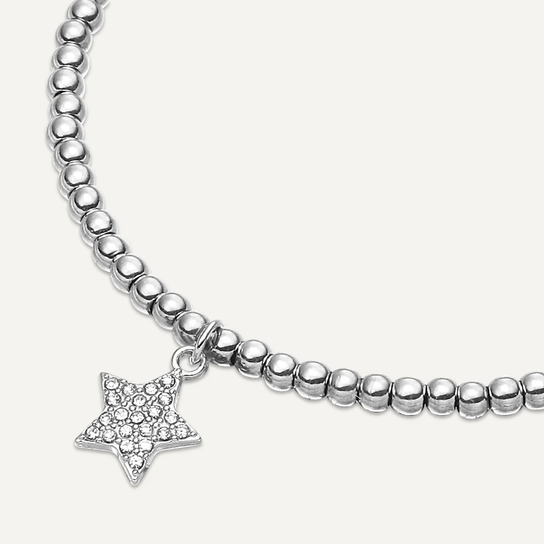 So Proud Of You Bracelet | White Gold-Plated